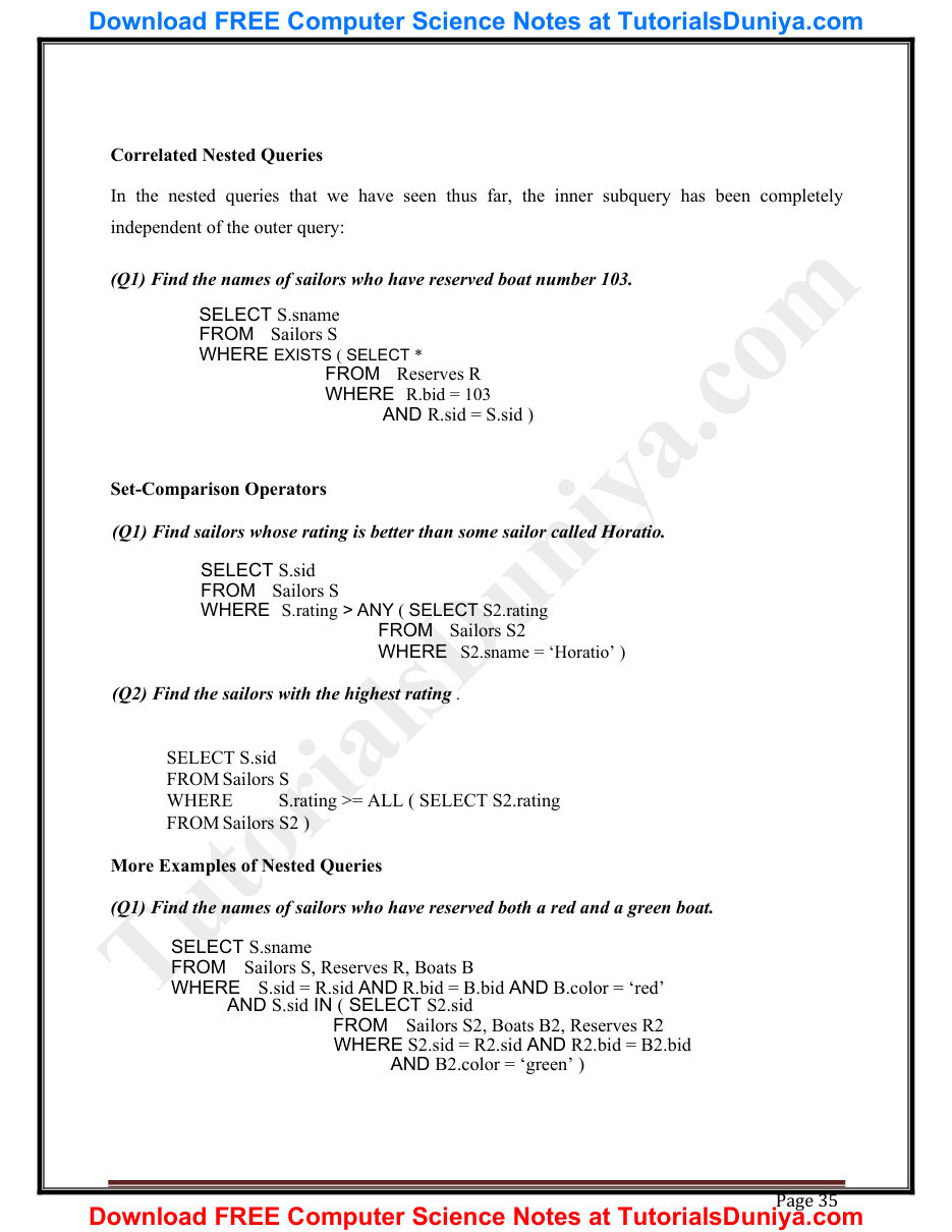 Database Management System Notes PDF — page 38