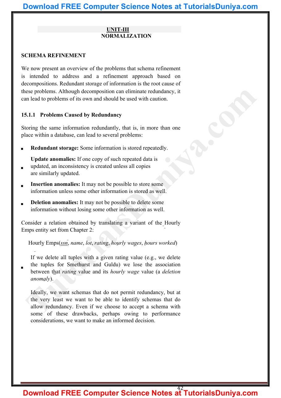 Database Management System Notes PDF — page 46