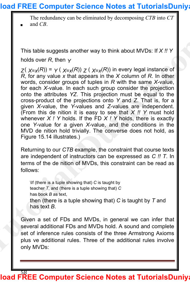 Database Management System Notes PDF — page 63