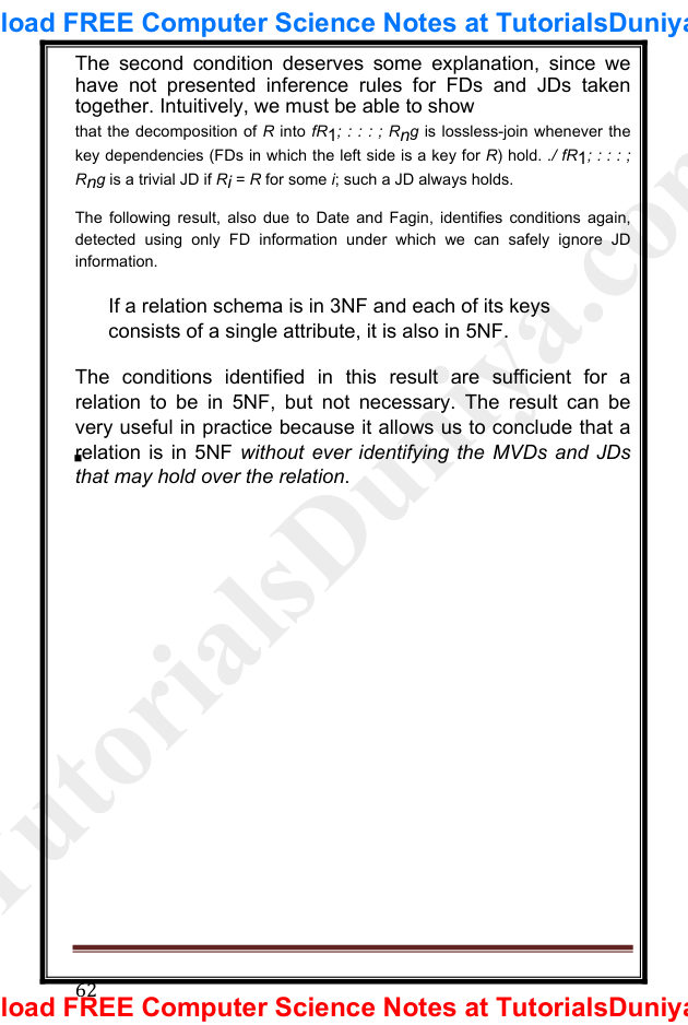 Database Management System Notes PDF — page 67
