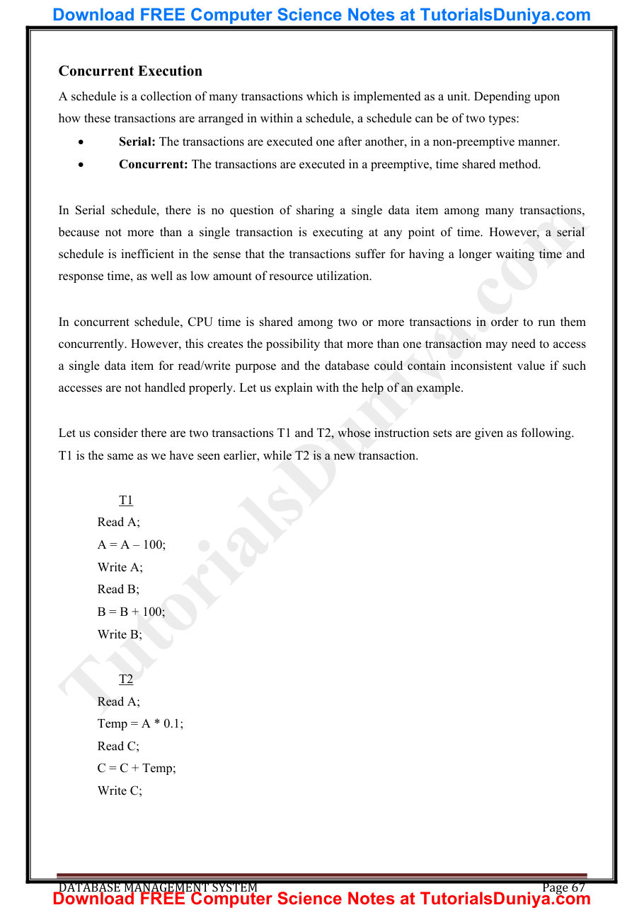 Database Management System Notes PDF — page 72