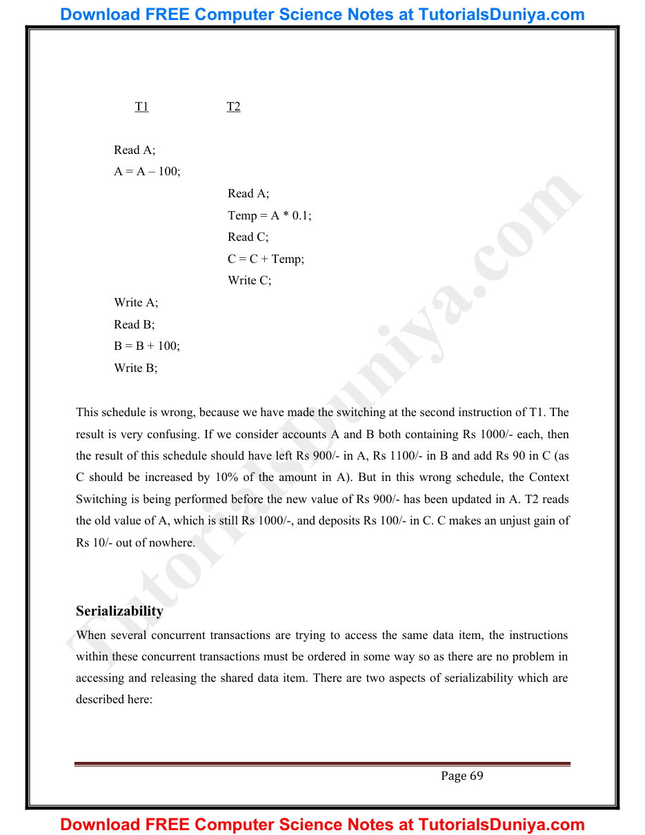 Database Management System Notes PDF — page 75