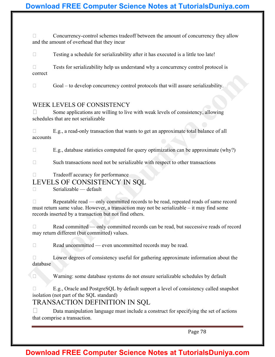 Database Management System Notes PDF — page 84