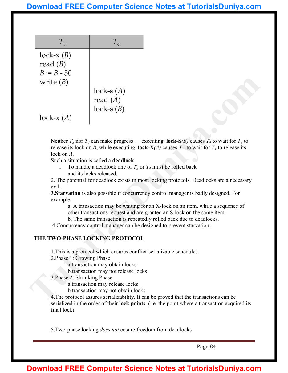 Database Management System Notes PDF — page 91