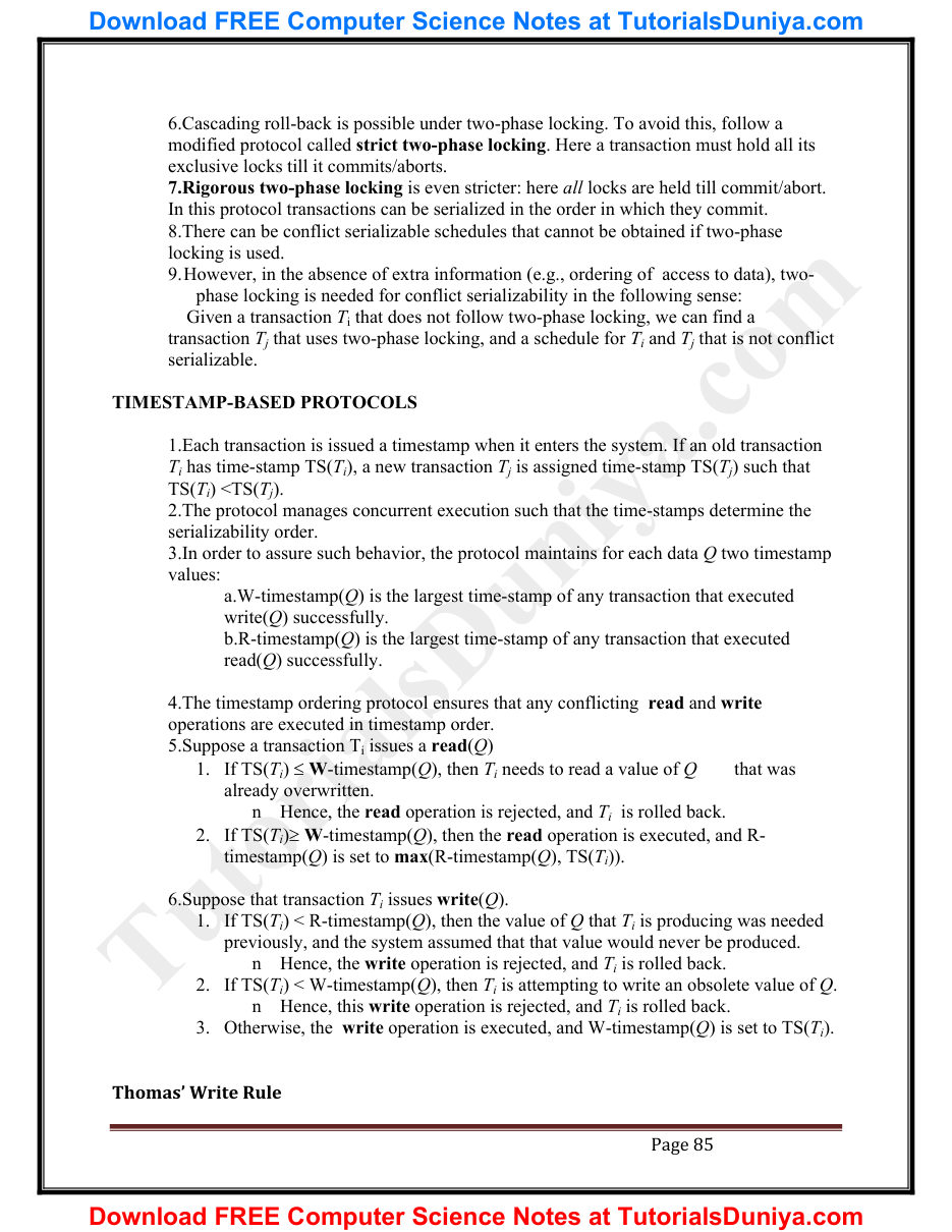 Database Management System Notes PDF — page 92
