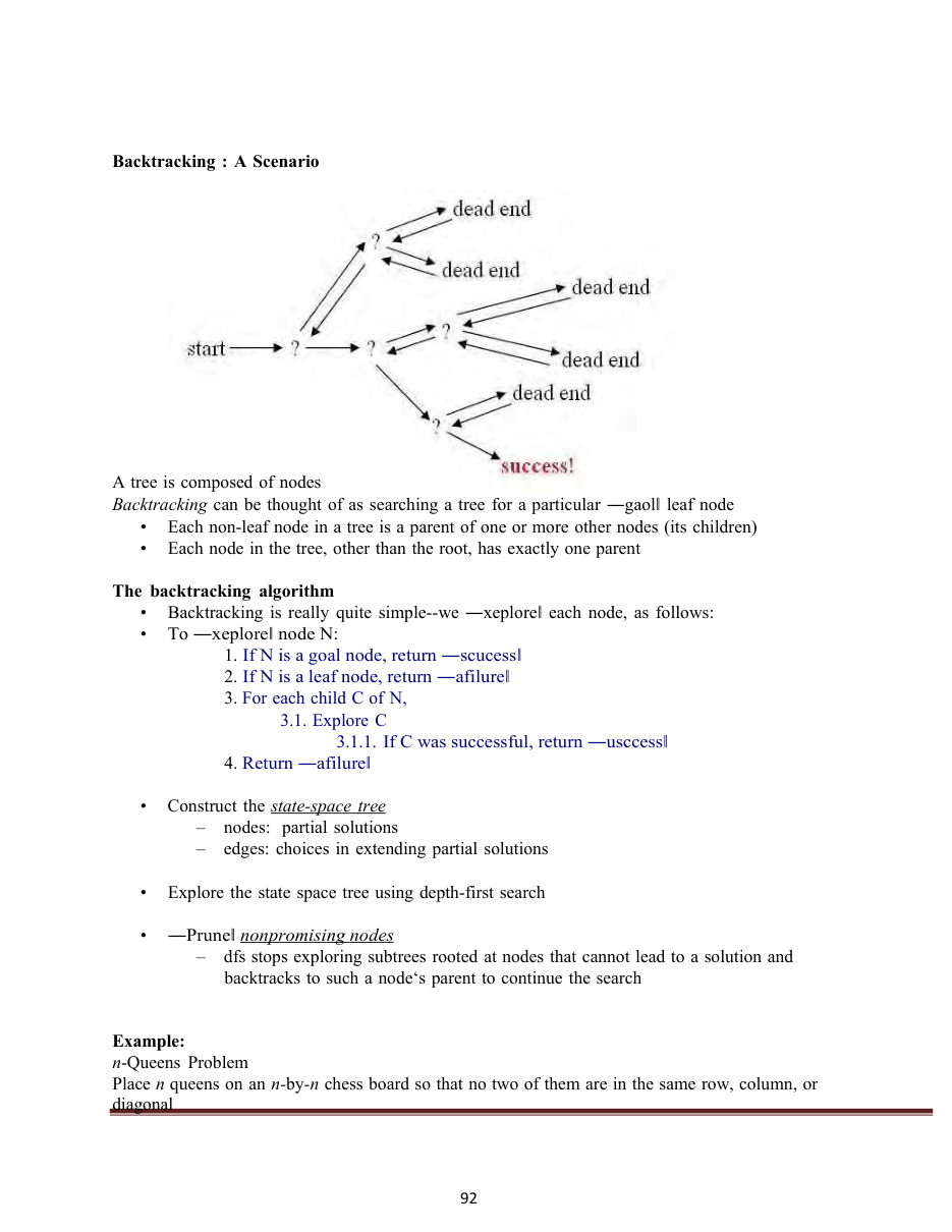 Design and Analysis of Algorithms DAA Notes — page 100