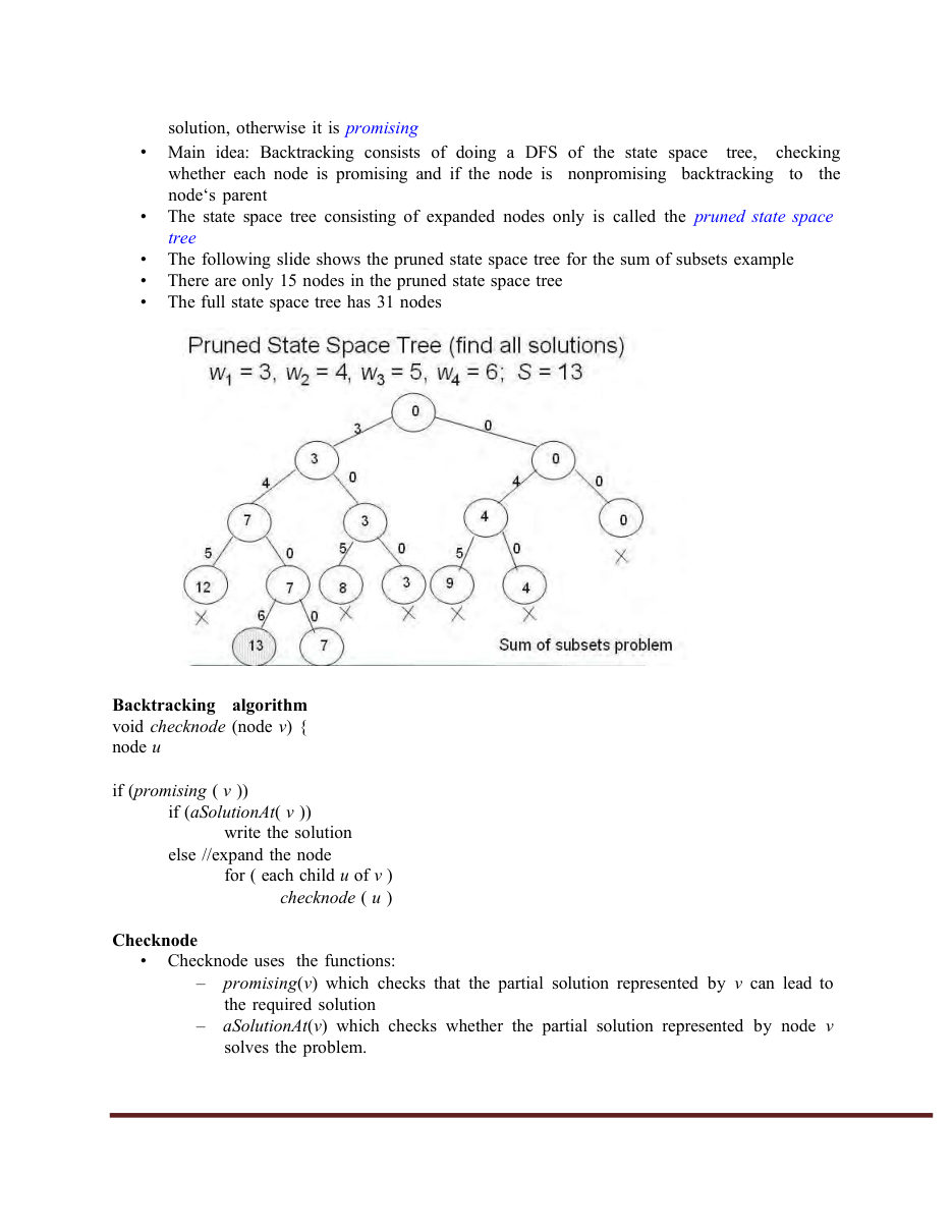 Design and Analysis of Algorithms DAA Notes — page 109