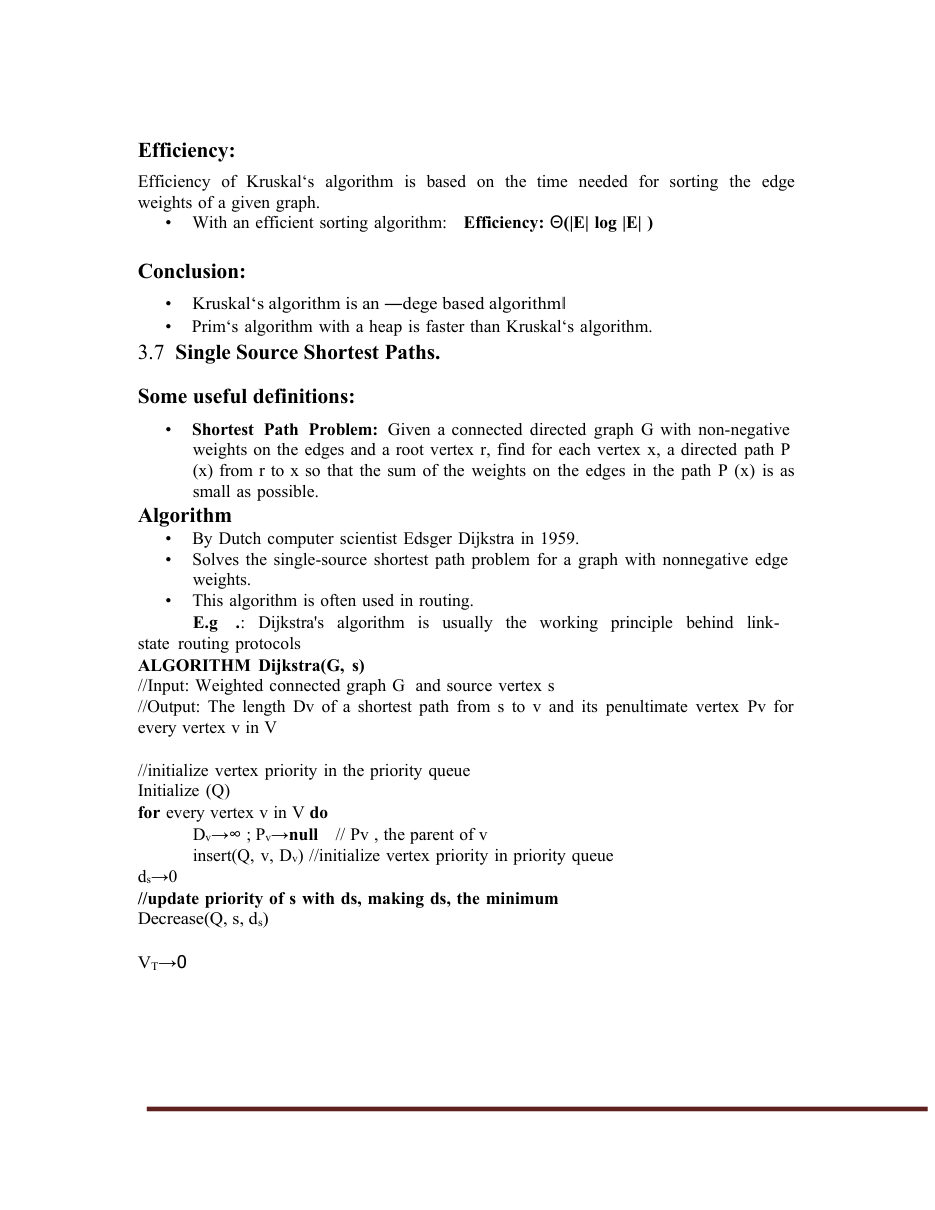 Design and Analysis of Algorithms DAA Notes — page 45