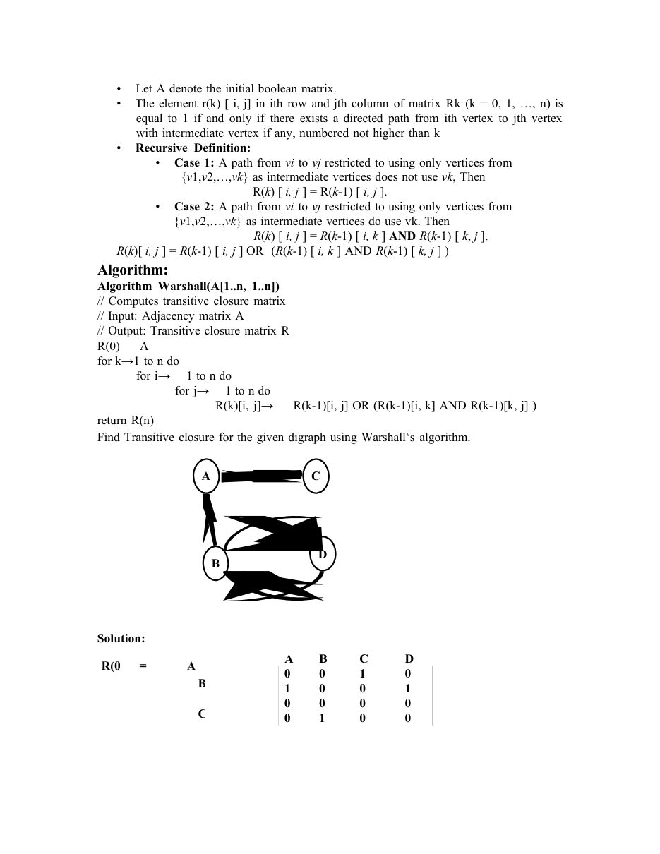Design and Analysis of Algorithms DAA Notes — page 51