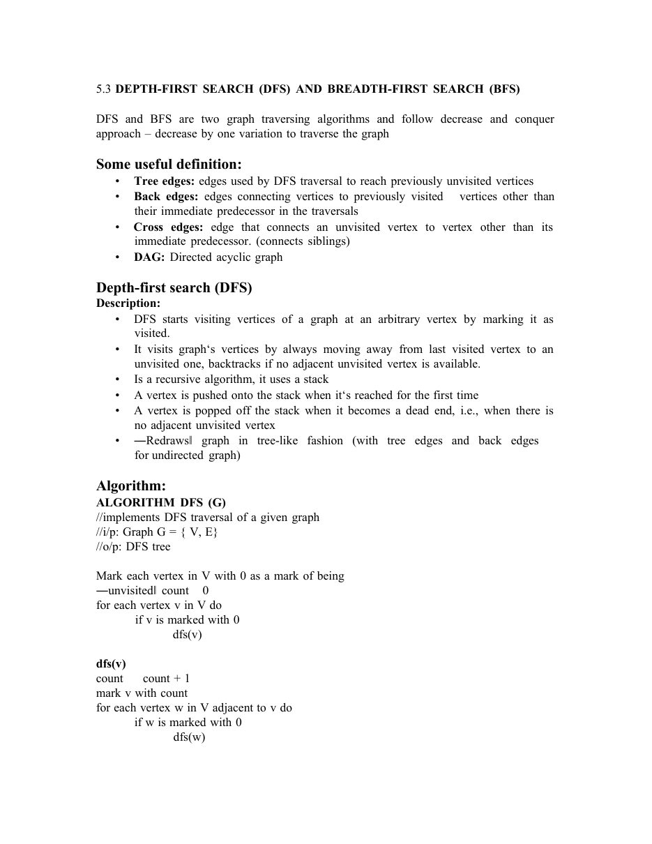 Design and Analysis of Algorithms DAA Notes — page 67