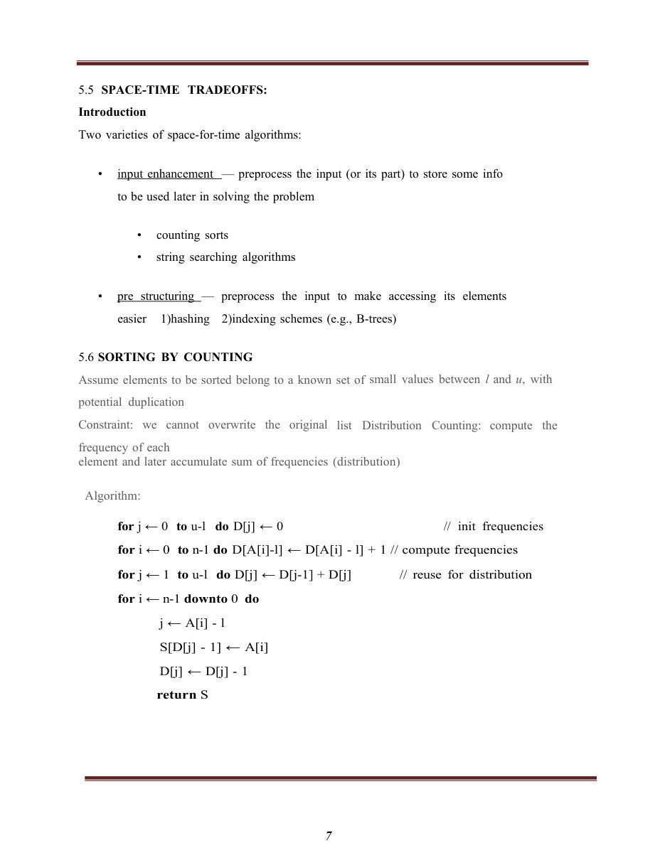 Design and Analysis of Algorithms DAA Notes — page 79