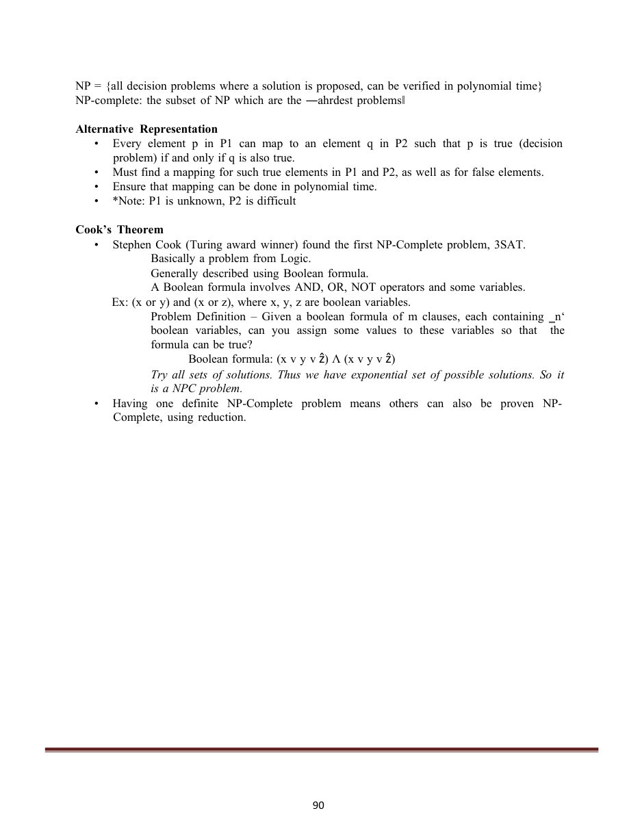 Design and Analysis of Algorithms DAA Notes — page 98