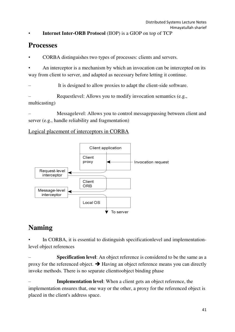 Distributed Systems Lecture Notes — page 42